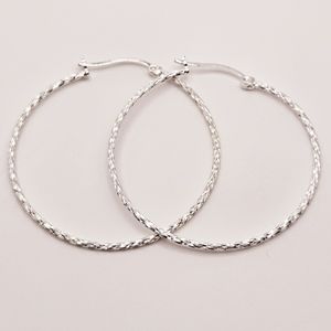 IBB sterling silver hoop earrings